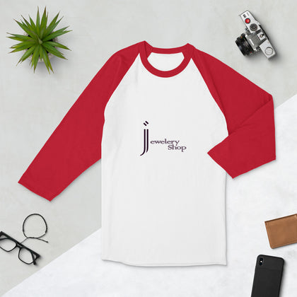 3/4 sleeve raglan shirt
