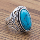 Vintage Green Stone Rings
