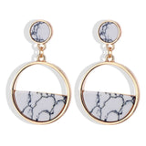 Geometric Drop Earrings