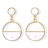 Geometric Drop Earrings