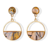 Geometric Drop Earrings
