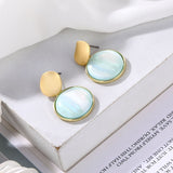 Geometric Drop Earrings