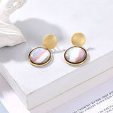 Geometric Drop Earrings