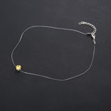 Shiny Zircon Crystal Pendant Necklace