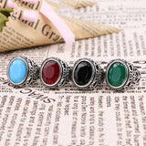 Oval Vintage Resin Ring