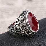 Oval Vintage Resin Ring