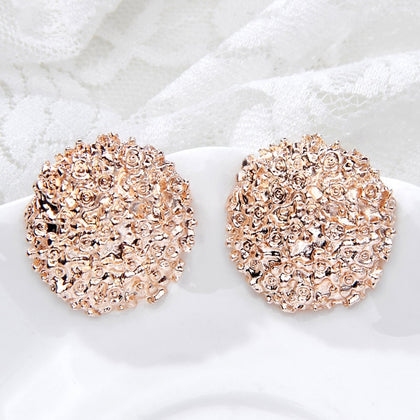 Buttons Stud Earrings