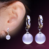 Opal Drop Earrings